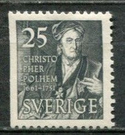 Schweden Sweden Sverige Mi# 363Dl Postfrisch/MNH - Engineer - Ungebraucht