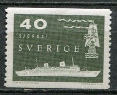 Schweden Sweden Sverige Mi# 437A Postfrisch/MNH - Transport Ship - Ungebraucht