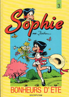 SOPHIE  "Bonheurs D'été"   Tome 03 De JIDEHEM  EDITIONS DUPUIS - Sophie