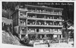 SUISSE - VAUD -LEYSIN-FEYDEY  VUE ANIMEE DE LA  PENSION-CLINIQUE  SAINTE AGNES - Fey