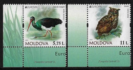 MOLDAVIA /MOLDOVA /MOLDAWIEN  -EUROPA 2021 -ENDANGERED NATIONAL WILDLIFE"- SERIE De 2 V. - CH - 2021