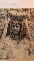 Cpa De 1914, Algérie, Femme Des Ouled Naïls, écrite De Biskra, Timbre, Cachet Postal Constantine - Women