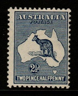 Australia SG 25  1915 2nd Wtmk Kangaroo,2,5 D Indigo,Mint Never Hinged - Neufs