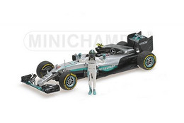 Mercedes-AMG W07 Hybrid - Rosberg - W-C FI Abu Dhabi 2016 #6 - Minichamps + Pilot - Minichamps