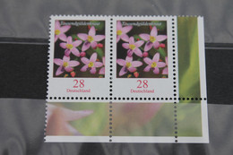 BRD; Freimarken: Blumen; 28 C; Tausendgüldenkraut; Waagerechtes Paar; MNH; MiNr. 3088 - Other & Unclassified