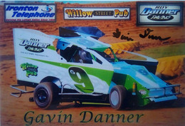 Gavin Danner ( American Race Car Driver) - Authographs