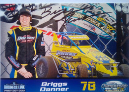 Briggs Danner ( American Race Car Driver) - Authographs