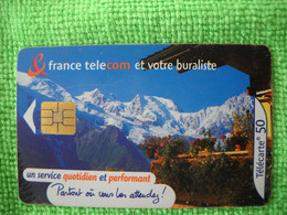 7205 Télécarte Collection France Télécom Et Votre Buraliste   Montagne  50 U  ( Recto Verso)  Carte Téléphonique - Telecom