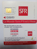 FRANCE CARTE MERE GSM SFR CEGETEL MINT NEUVE - Mobicartes (GSM/SIM)