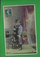 CARTES POSTALES THEME ENFANT CHIEN - Ritratti