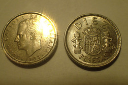 ESPAGNE - ESPANA - SPAIN - 10 PESETAS 1983 KM 827 SUP - 10 Pesetas