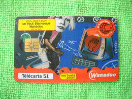 7241 Télécarte Collection WANADOO PACK BIENVENUE   51 U ( Recto Verso)  Carte Téléphonique - 1999