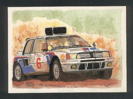 Safari Rallye 1985 - Timo Salonen - Peugeot 205 T16 - Rallyes