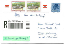 1850m: Tag Der Briefmarke 2006 Als Reko- Eigenhändig- Beleg 7132 Frauenkirchen 18.06.21 - Neusiedlerseeorte