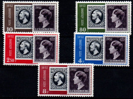 Luxemburgo Nº 16/20. Año 1952 - Unused Stamps