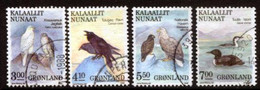 GREENLAND 1988 Birds II Used.  Michel 181-84 - Used Stamps