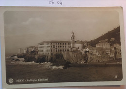 Cp Nervi, Collegio Emiliani, édiz Teodoro Rosenberger, Non écrite, ITALIE - Andere & Zonder Classificatie