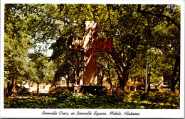 Alabama Mobile Bienville Cross In Bienville Square - Mobile