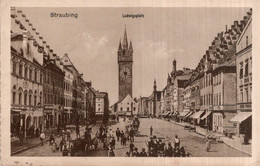 CPA   ALLEMAGNE---STRAUBING---LUDWIGSPLATZ---1915 - Straubing