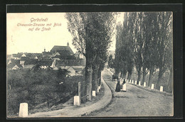 AK Gerbstedt, Chaussée-Strasse Mit Blick Auf Die Stadt - Gerbstedt