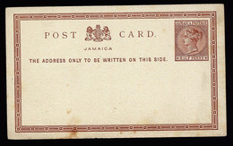 A7088) UK Jamaica Ganzsache 1/2 Penny Ungebraucht Unused - Jamaica (...-1961)