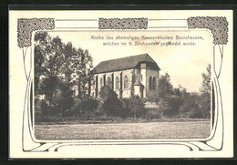 AK Gandersheim A. Harz, Kirche Des Ehemaligen Nonnenklosters Brunshausen, Welches Im 9. Jahrhundert Gegründet Wurde - Bad Gandersheim