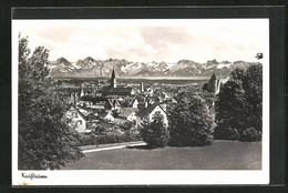 AK Kaufbeuren, Generalansicht Mit Alpenpanorama - Kaufbeuren