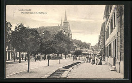AK Duderstadt, Marktstrasse Mit Rathaus - Duderstadt