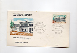 16MRC91 - AFARS ISSAS , FDC Hotel De Postes Su Busta 3/4/1970 - Storia Postale