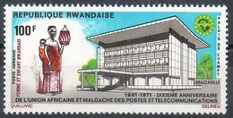 Rwanda 1971 OCBnr.  LP PA 8 *** MNH Cote 2.75 Euro - Unused Stamps