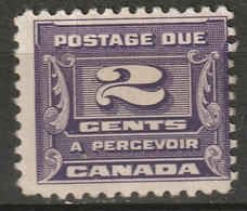 Canada 1933 Sc J12  Postage Due MH* - Port Dû (Taxe)