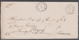 1861. DANMARK. Very Nice Cover Cancelled KJØBENHAVN 17 9 And KIØBENHAVN 18 9 Adressed... () - JF421540 - ...-1851 Préphilatélie