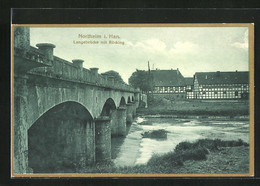 AK Northeim I. Hann., Langebrücke Mit Rücking - Northeim