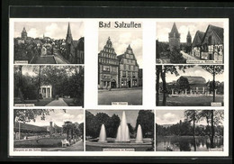 AK Bad Salzuflen, Kurhaus, Alte Häuser, Kurpark - Bad Salzuflen