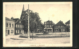 AK Lütjenburg, Marktplatz Mit Geschäften - Luetjenburg