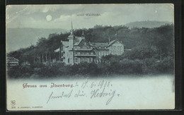 Mondschein-AK Ilsenburg, Blick Auf Das Hotel Waldhöhe - Ilsenburg