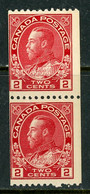 -1915-"Coil Issue" MNH Pair - Roulettes