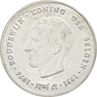 Monnaie, Belgique, 250 Francs, 250 Frank, 1976, Bruxelles, TTB, Argent, KM:158.1 - 250 Francs