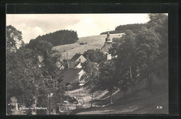 AK Altenau I. Oberharz, Ortsansicht Mit Blick Auf Den Kirchturm - Oberharz