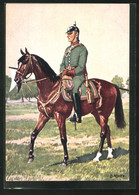 Künstler-AK O. Merte: 7. Jäger-Regiment Zu Pferde - Mertè, O.