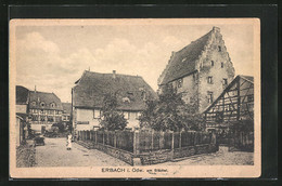 AK Erbach I. O., Strasse Am Städtel - Erbach