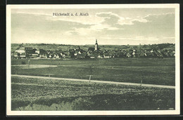 AK Höchstadt A. D. Aisch, Panorama Mit Kirche - Hoechstadt