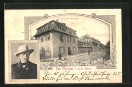 AK Bad Kissingen, Fürst Bismarcks Wohnhaus, Obere Saline - Bad Kissingen