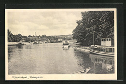 AK Schweinfurt / Main, Blick Den Main Entlang - Schweinfurt