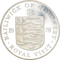 Monnaie, Guernsey, Elizabeth II, 25 Pence, 1978, FDC, Argent, KM:32a - Guernsey