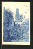 CPA Villebougis, Monument Aux Morts - Villebougis