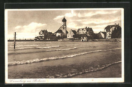 AK Wasserburg Am Bodensee, Ortseepartie Mit Bodensee - Wasserburg A. Bodensee