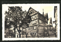 AK Herborn /Dillkreis, Fachwerkhaus Am Kornmarkt - Herborn