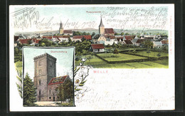 AK Melle, Dietrichsburg, Totalansicht - Melle