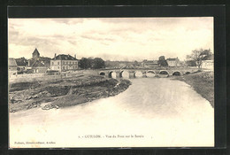 CPA Guillon, Vue Du Pont Sur Le Serein - Guillon